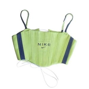 reworked nike corset